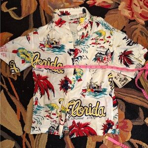 Colorful reproduction vintage Florida Graphic Shirt